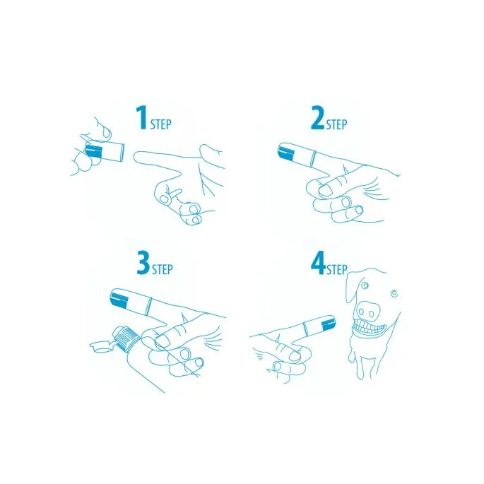 AFP Sparkle Finger Brush (6pack) 3 AFP Sparkle Finger Brush (6pack)