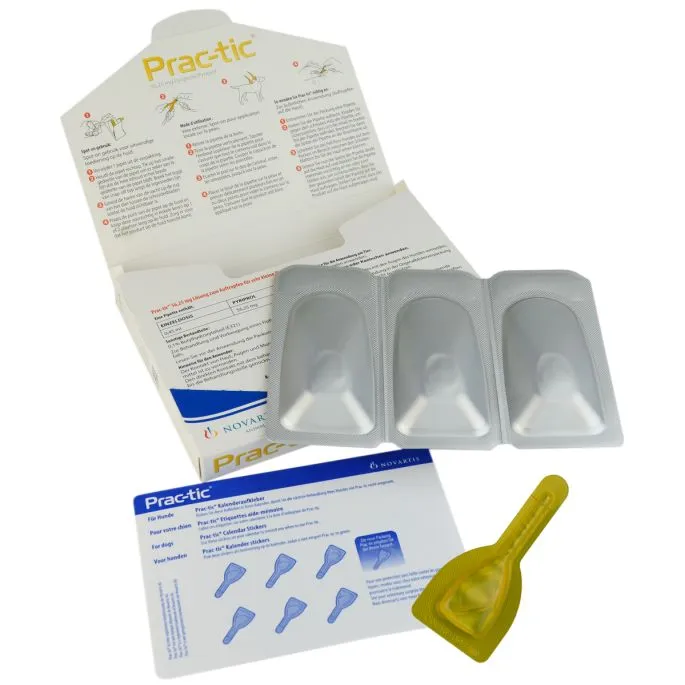 Prac-Tic 56,25 Mg Teek&Vlo (2-4,5 Kg) 3 Pipet 3 Pipet 3 Prac-Tic 56,25 Mg Teek&Vlo (2-4,5 Kg) 3 Pipet 3 Pipet