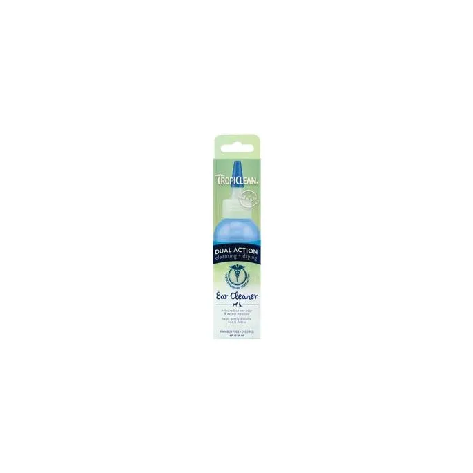 TropiClean Dual Action Ear Cleaner 3 TropiClean Dual Action Ear Cleaner