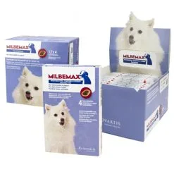 Milbemax Kauwtabletten Hond Klein Chewy 4 Tabl. <5kg 4 St