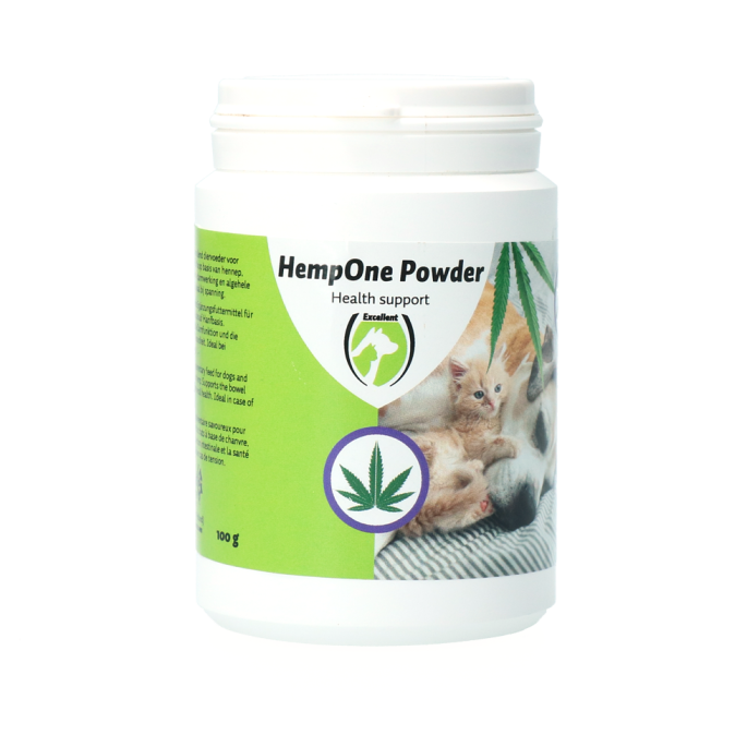 Excellent HempOne Powder Hond En Kat 100 G 3 Excellent HempOne Powder Hond En Kat 100 G