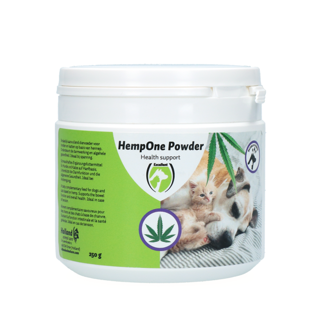 Excellent HempOne Powder Hond En Kat 100 G 4 Excellent HempOne Powder Hond En Kat 100 G - Afbeelding 2