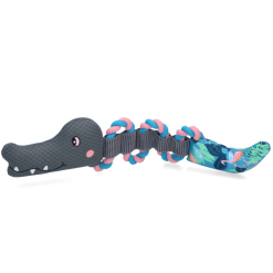 CoolPets Pull Me! Crocky Rope (Flamingo) 8 CoolPets Pull Me! Crocky Rope (Flamingo) -hondenvoer Verkoopwinkel 276923