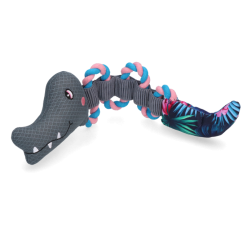 CoolPets Pull Me! Crocky Rope (Flamingo) 10 CoolPets Pull Me! Crocky Rope (Flamingo) -hondenvoer Verkoopwinkel 276926