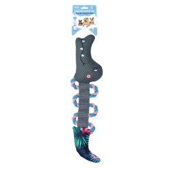 CoolPets Pull Me! Crocky Rope (Flower)
