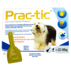 Prac-Tic 625 Mg Teek&Vlo (22-50 Kg) 3 Pipet 3 Pipet -hondenvoer Verkoopwinkel 87844