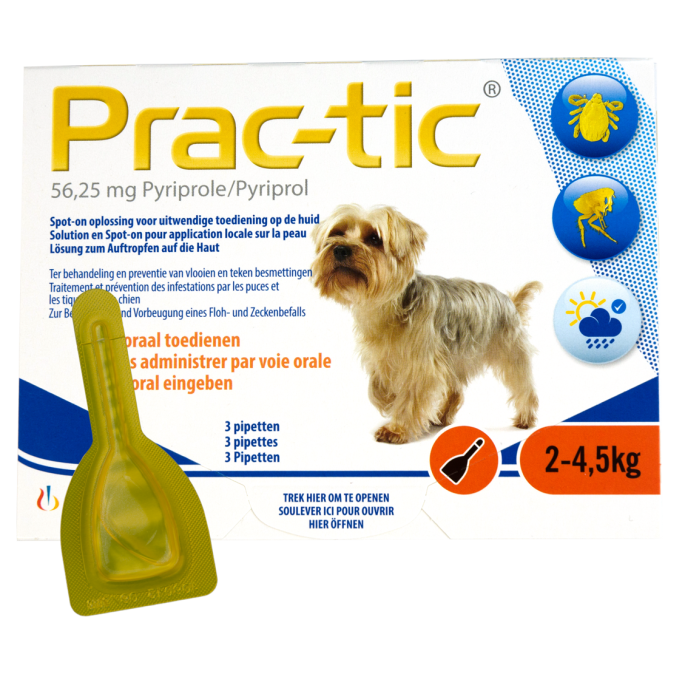 Prac-Tic 56,25 Mg Teek&Vlo (2-4,5 Kg) 3 Pipet 3 Pipet 4 Prac-Tic 56,25 Mg Teek&Vlo (2-4,5 Kg) 3 Pipet 3 Pipet - Afbeelding 2