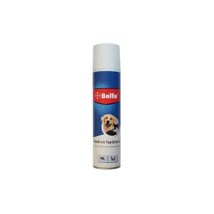 Bolfo Mand & Tapijtspray. Verpakking: 400 Ml. 3 Bolfo Mand & Tapijtspray. Verpakking: 400 Ml.