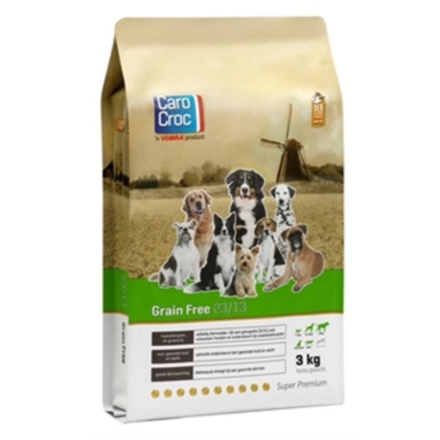 CaroCroc Grain Free 3 Kg 3 CaroCroc Grain Free 3 Kg