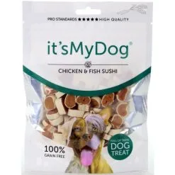 It's My Dog Chicken & Fish Sushi - 85 Gram -hondenvoer Verkoopwinkel imd45080 det1
