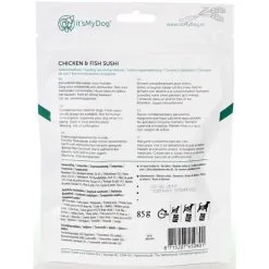 It's My Dog Chicken & Fish Sushi - 85 Gram -hondenvoer Verkoopwinkel imd45080 det3