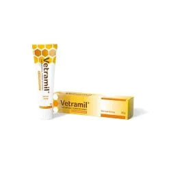 Vetramil Honingzalf Tube. Verpakking: 30gr.