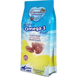 Renske Mighty Omega Plus Junior/Adult Lam/Rijst 15 Kg