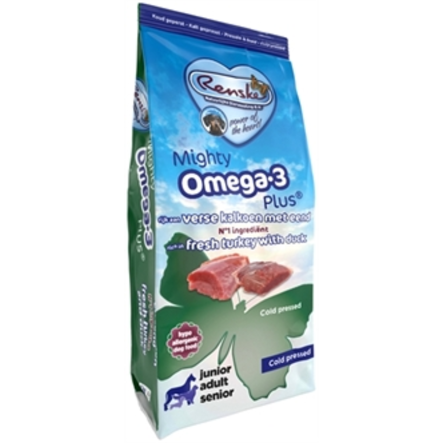 Renske Mighty Omega Plus Kalkoen / Eend Geperst 3 Renske Mighty Omega Plus Kalkoen / Eend Geperst