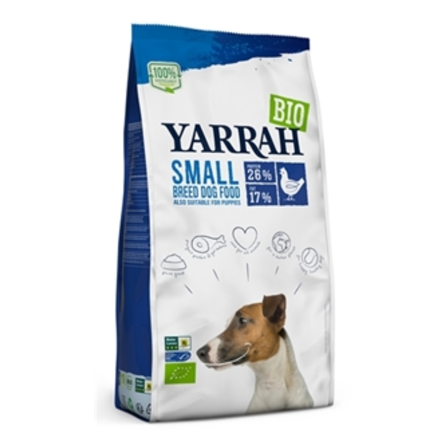 Yarrah Biologische Brokken Small Breed Kip 3 Yarrah Biologische Brokken Small Breed Kip